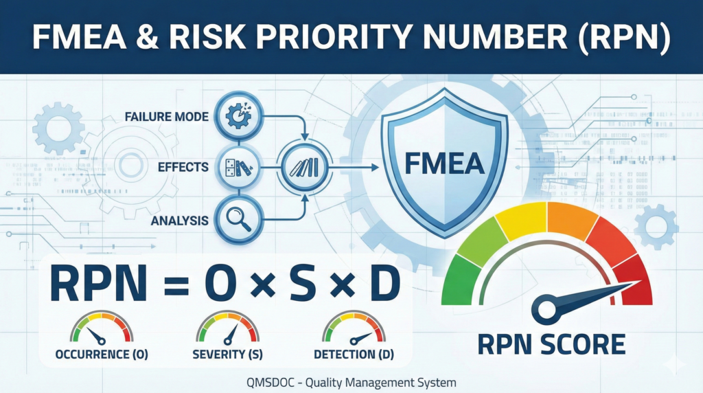 General Rpn Matrix FMEA and Risk Priority Number (RPN) | qmsdoc.com — FDA QSR & QMSR QMS ...