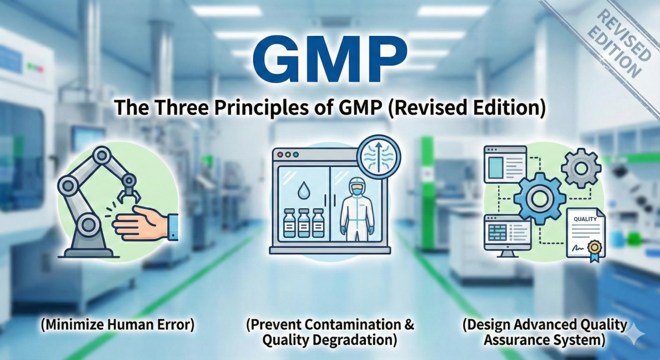 The Three Principles of GMP (Revised Edition) | QMS Templates