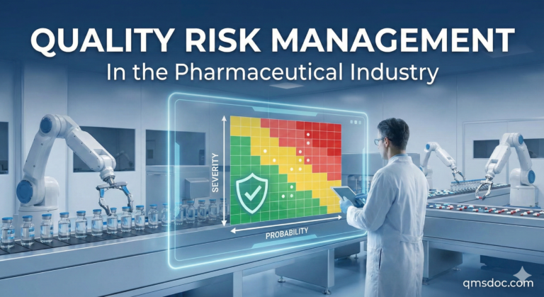 Quality Risk Management in the Pharmaceutical Industry | qmsdoc.com ...