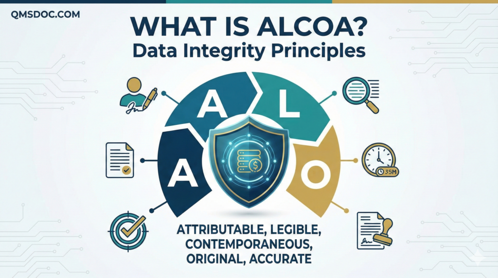 What is ALCOA++? | qmsdoc.com — FDA QSR & QMSR QMS Templates