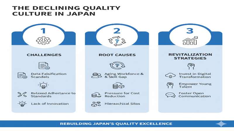 The Declining Quality Culture in Japan infographic