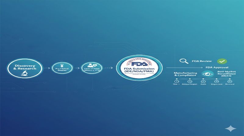 ER/ES査察タイムラインのインフォグラフィック