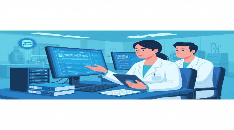 FDA Part 11 inspection process infographic