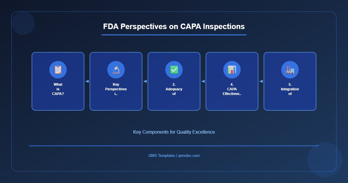 FDA Perspectives on CAPA Inspections