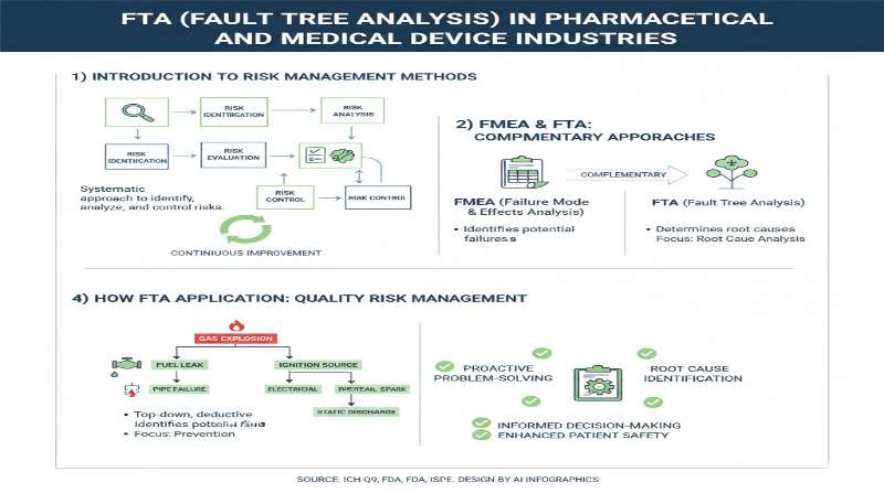 FTA（故障の木解析）のインフォグラフィック