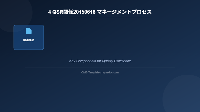 4 QSR関係20150618 マネージメントプロセス