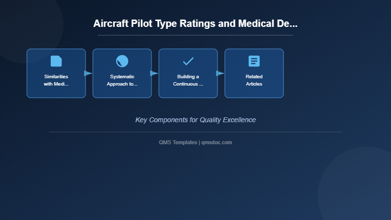 Aircraft Pilot Type Ratings and Medical Device Usability Engineering