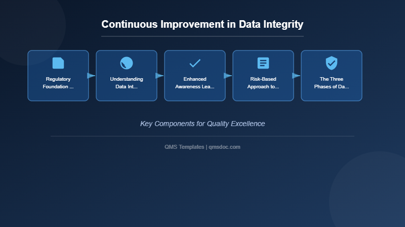 Continuous Improvement in Data Integrity