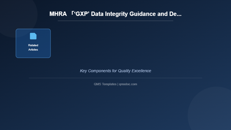 MHRA 「ʻGXPʼ Data Integrity Guidance and Definitions（2018）」（邦訳版）