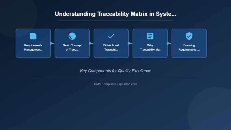 Understanding Traceability Matrix in System Development