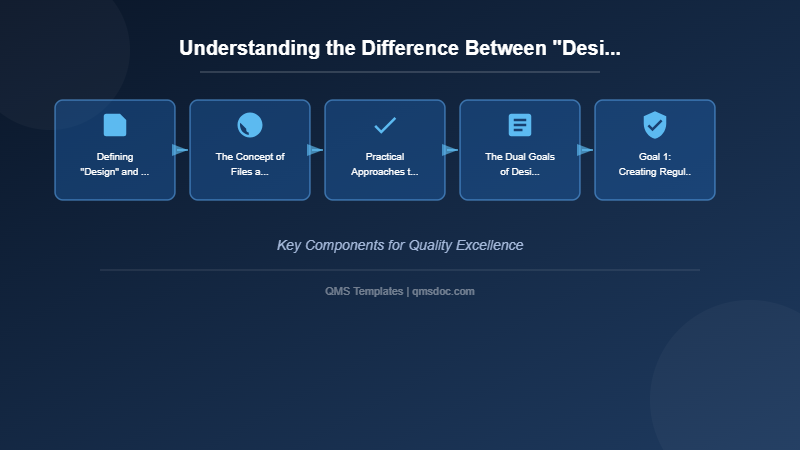Understanding the Difference Between Design and Design Control in Medical Devices
