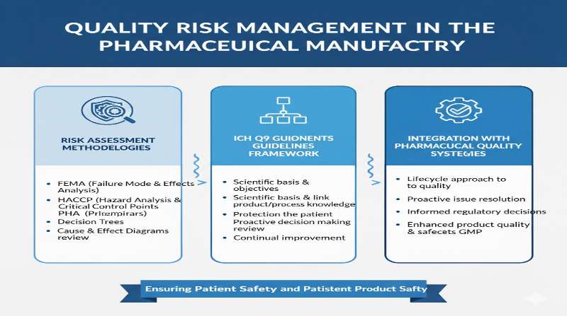 Quality Risk Management in the Pharmaceutical Industry infographic