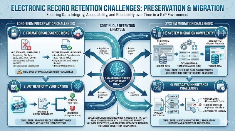 Electronic Record Retention Challenges Preservation and Migration
