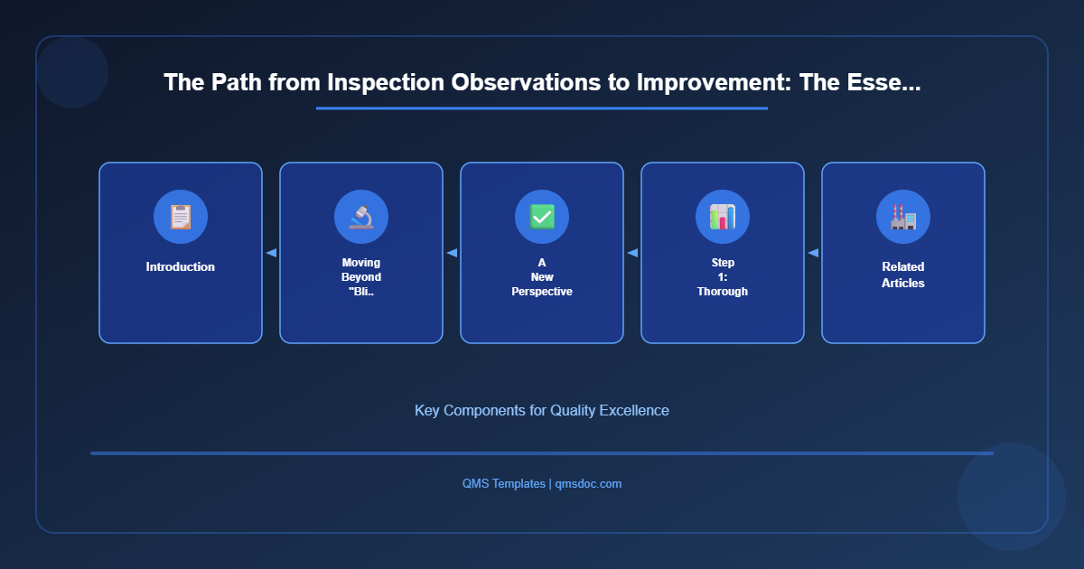 The Path from Inspection Observations to Improvement: The Esse...