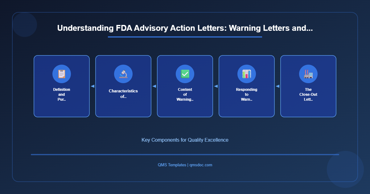 Understanding FDA Advisory Action Letters: Warning Letters and...