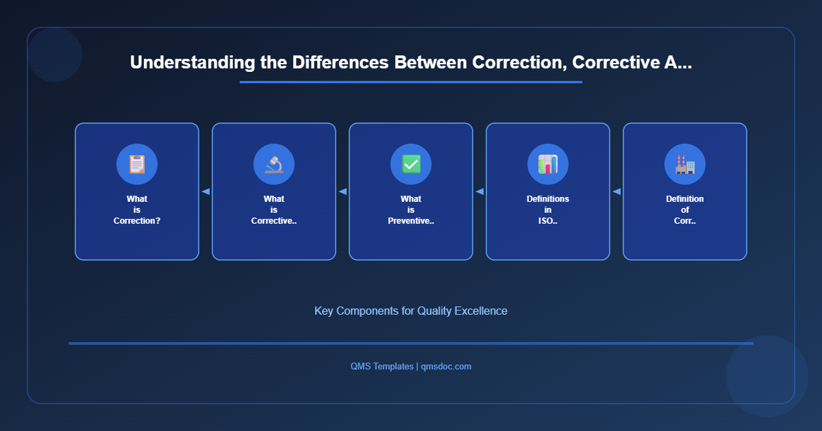Understanding the Differences Between Correction, Corrective A...
